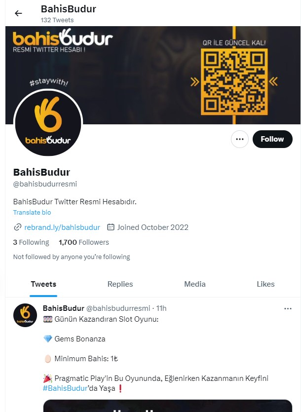 Bahisbudur Twitter